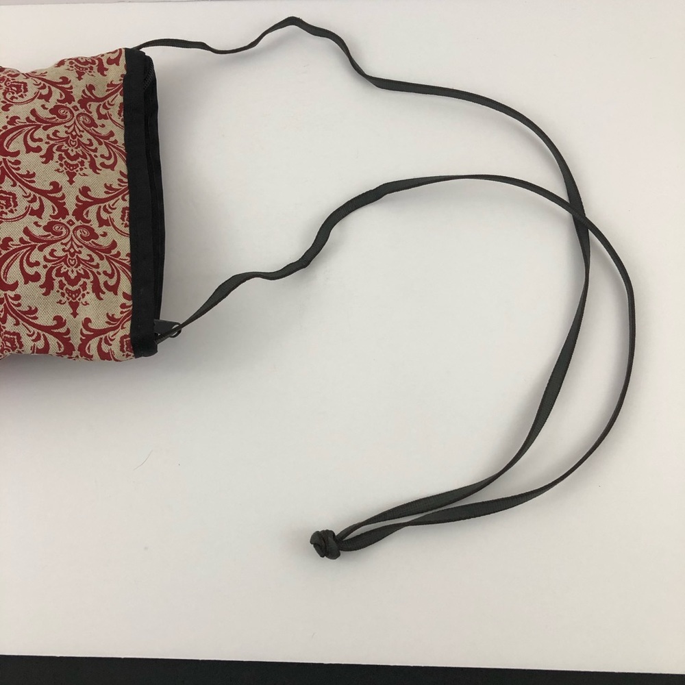 O Loves M Aspen Crossbody Bag Purse Red Womens Zip Closure - Picture 10 of 11